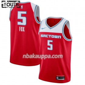 Sacramento Kings De'Aaron Fox 5 Nike 2019-2020 City Edition Pelipaidat Swingman - Lasten